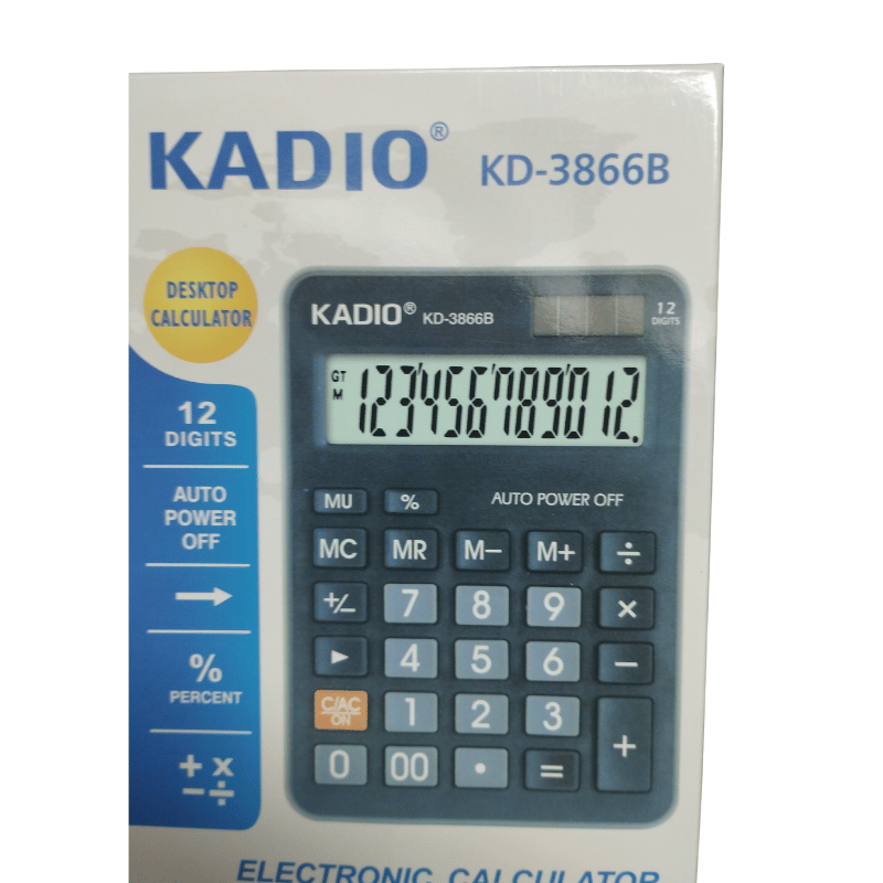 CALCULADORA KADIO NEGRA